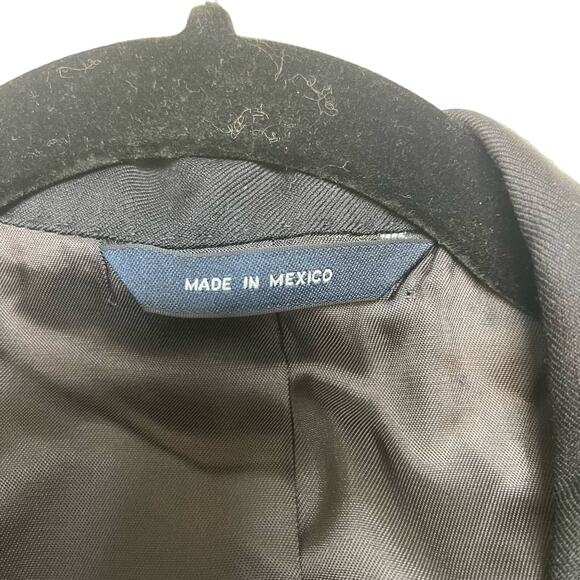 Brooks Brothers Men’s Brooksease Black Wool Blazer Gold Buttons Size 45R - Picture 9 of 16